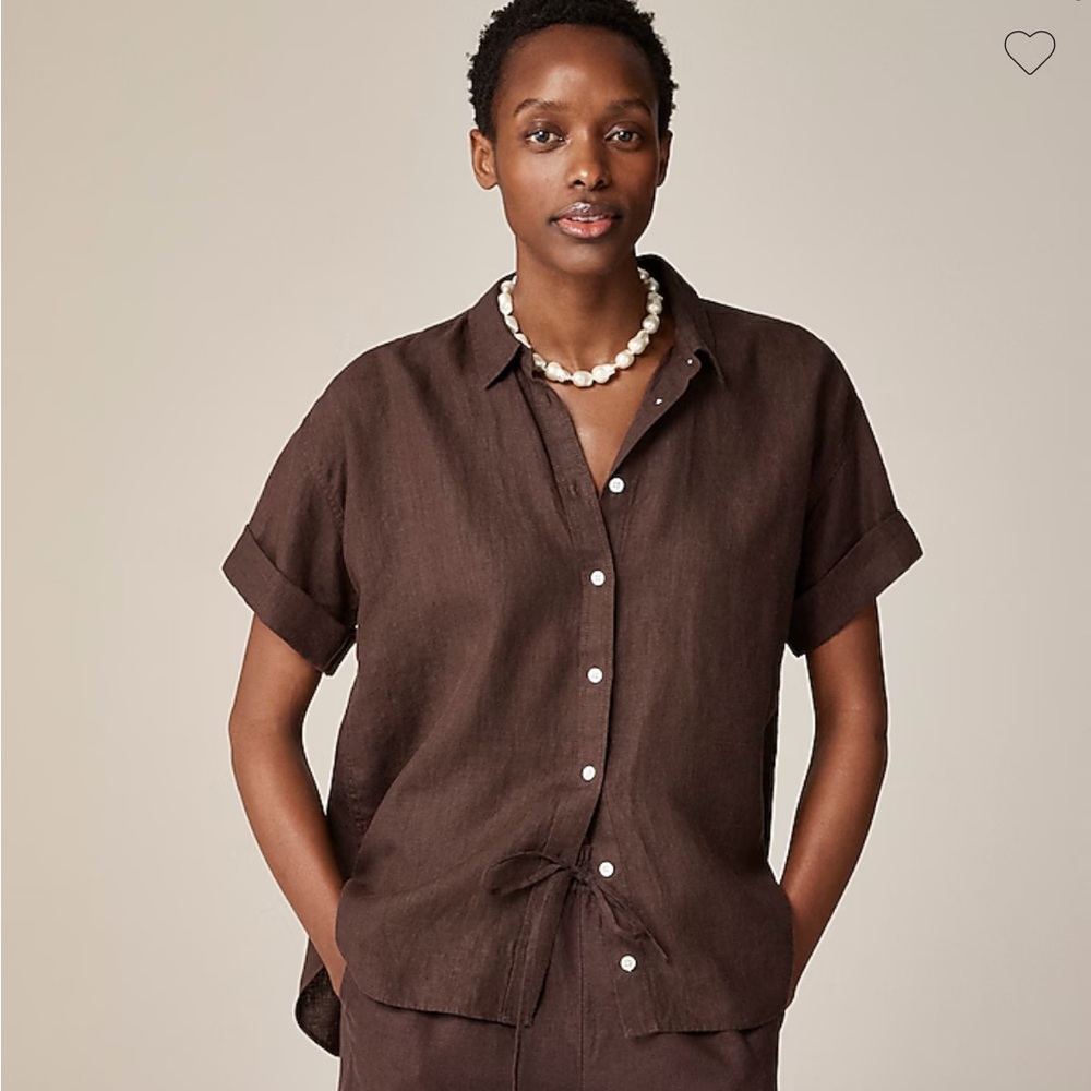 J.Crew Baird McNutt‎ Irish Linen Shirt. BNWT. Size M. Sold out.